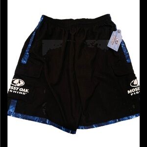 Mossy Oak Men’s Fishing Swim Trunks Lined Cargo Pockets NWT  Medium
